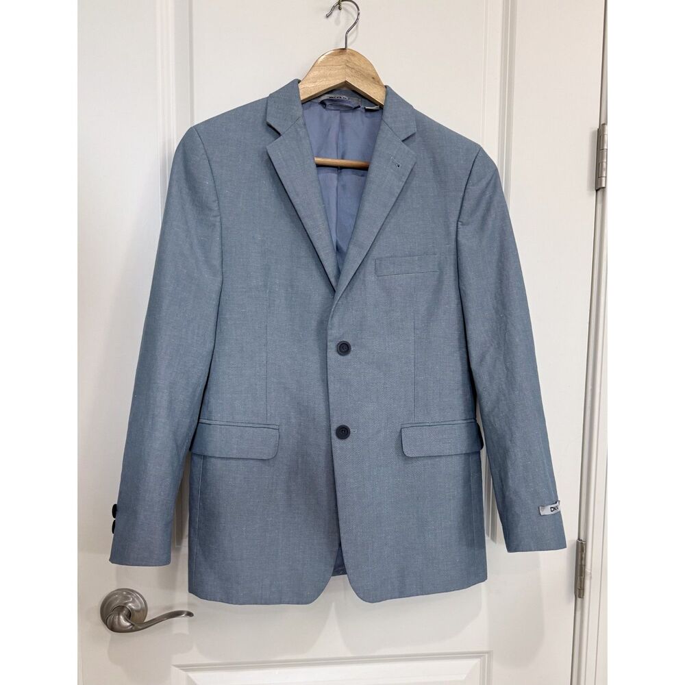 DKNY Blue Blazer Jacket Boys Size 16R